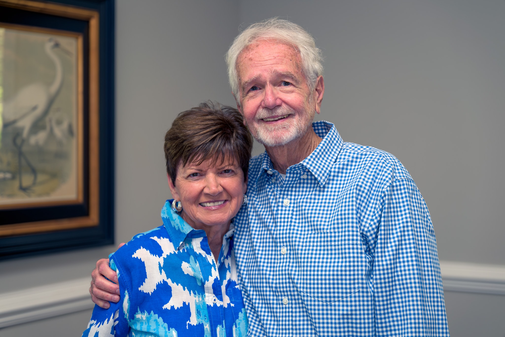 Couple portrait at celebration event