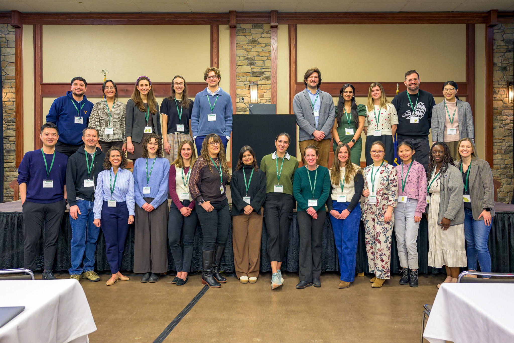 Conference attendees group photo