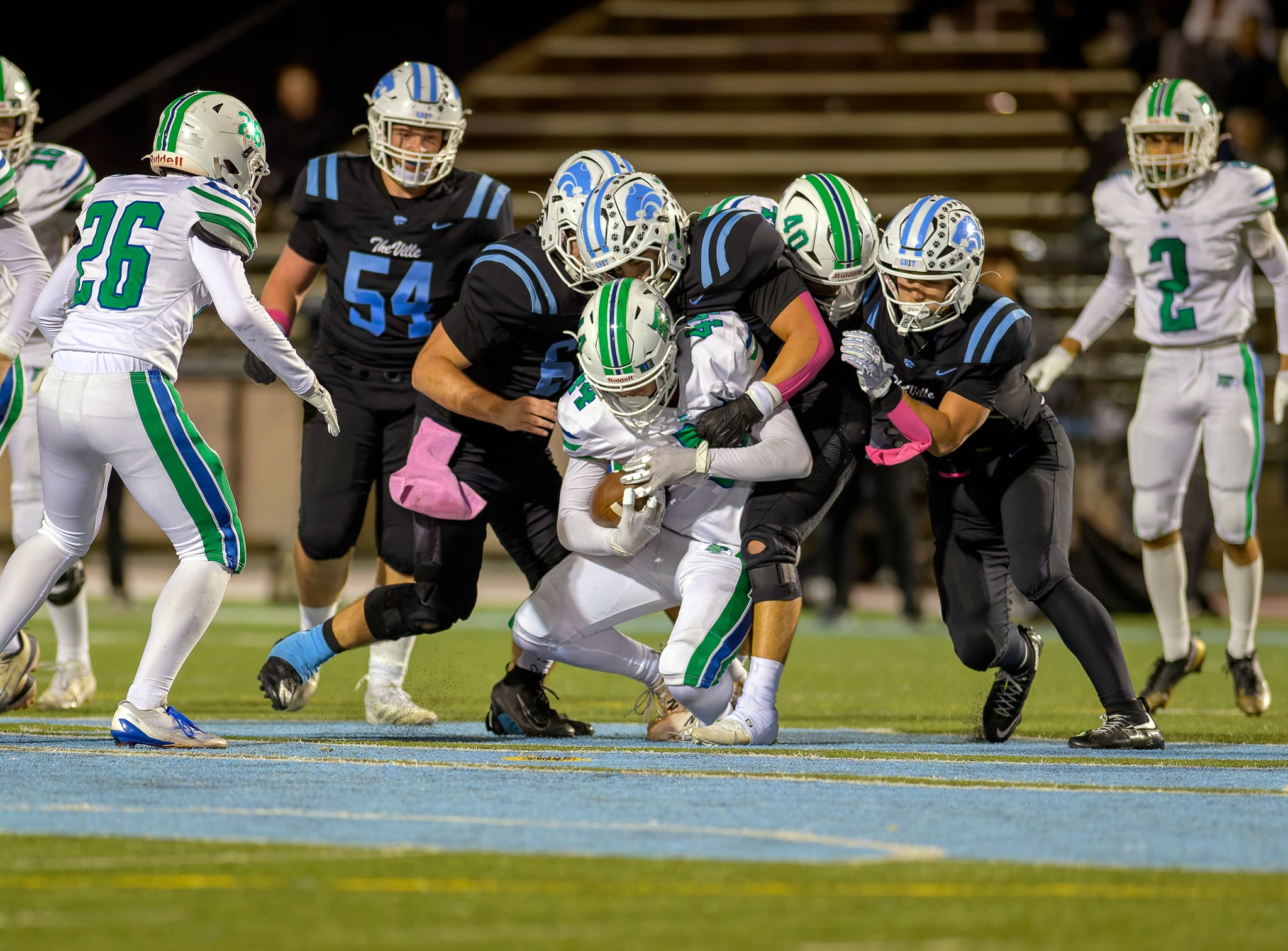 Seahawks defensive stop near goal line